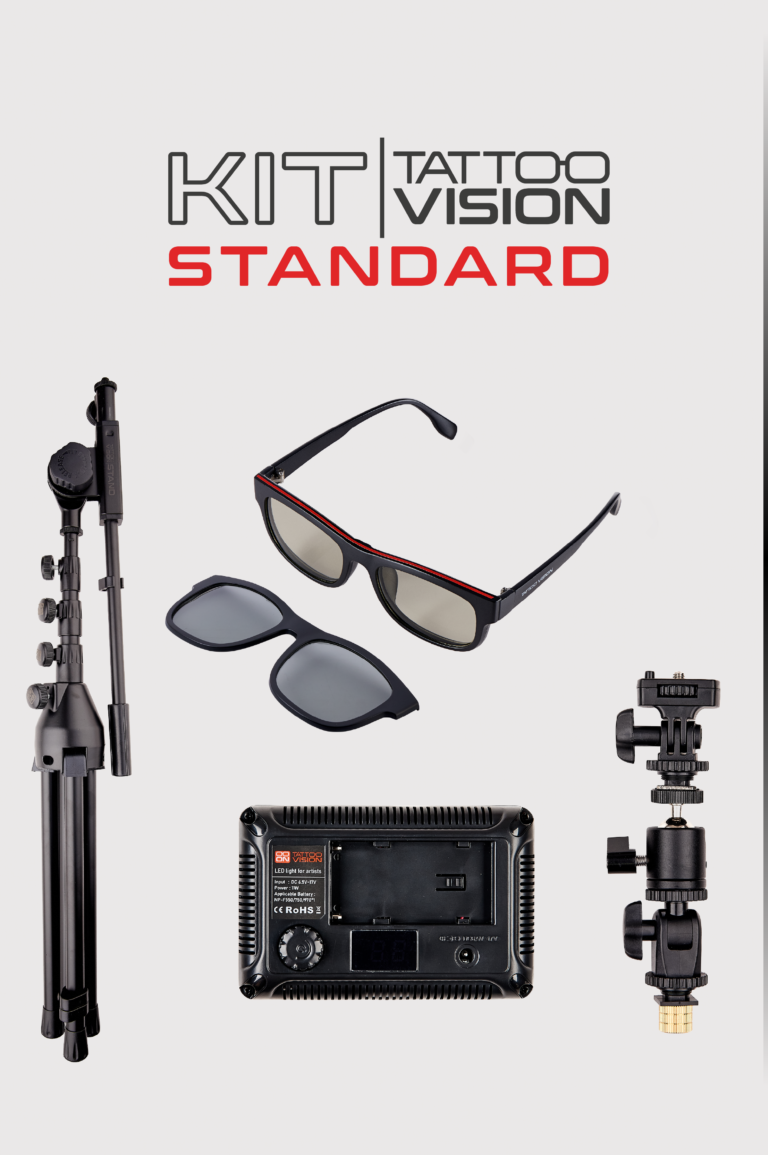 Kit Tattoo Vision Standard con Trípode Viajero