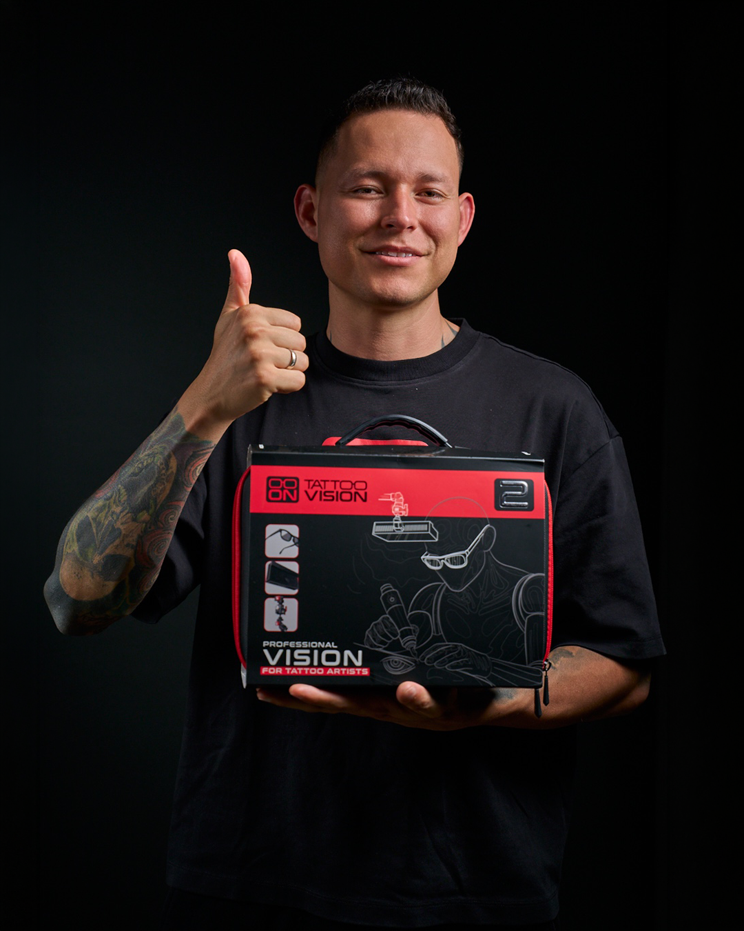 Kit Tattoo Vision 2, Kit Tattoo Vision 2 con tripode, Tattoo Vision
