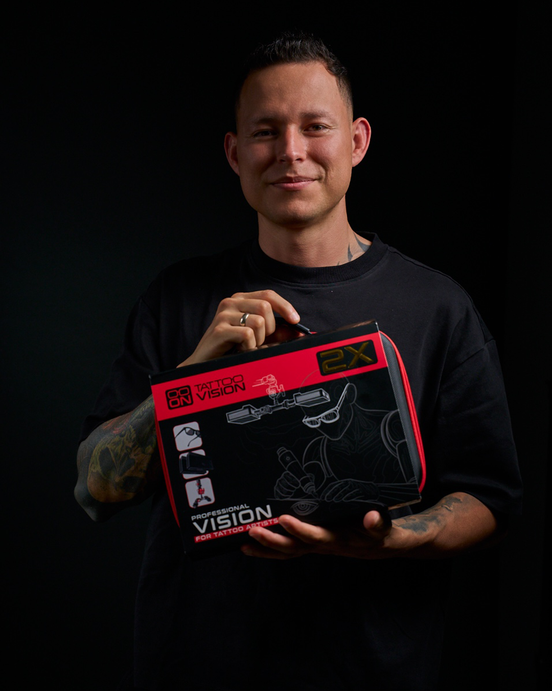 Kit Tattoo Vision 2x con Trípode Viajero