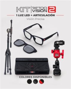 Kit Tattoo Vision 2 con Trípode Viajero