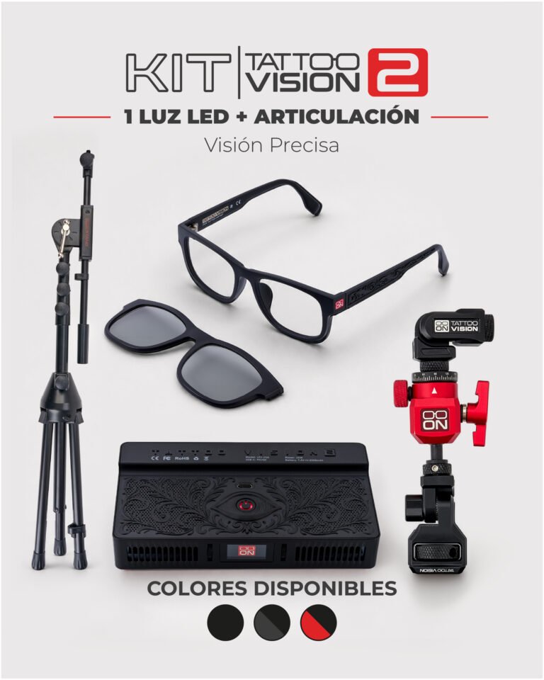 Kit Tattoo Vision 2 con Trípode Viajero